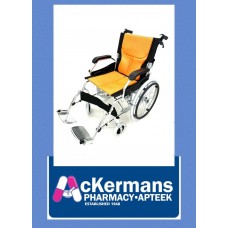 Ackermed Deluxe 46cm Light Weight Aluminium Wheelchair